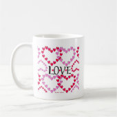 Mug LOVE ROUGE ROSE DE Tiny Hearts (Gauche)