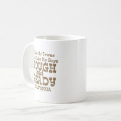 Mug Love Rough et Ready Boys Tourist Funny (Devant gauche)