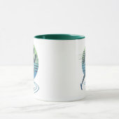 Mug Love Running Marathon Compétitive Runner Custom (Centre)