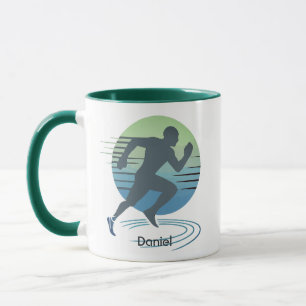 Mug Love Running Marathon Compétitive Runner Custom