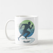 Mug Love Running Marathon Compétitive Runner Custom (Gauche)