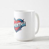 Mug Love Samantha (Devant droit)