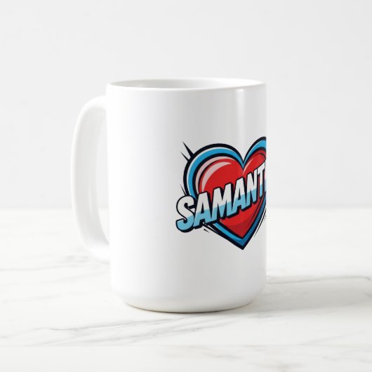 Mug Love Samantha (Devant gauche)