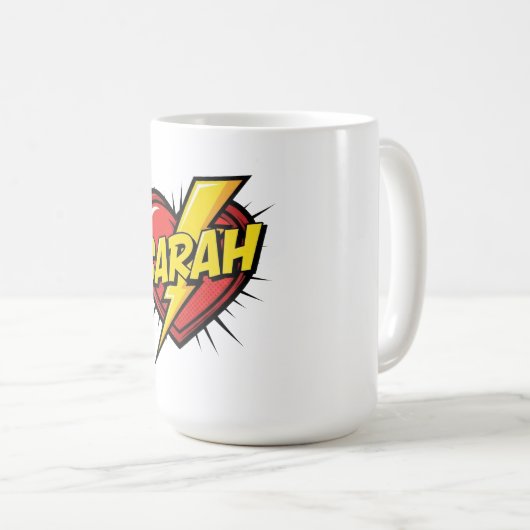 Mug Love Sarah (Devant droit)