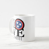 Mug LOVE Sewanee Tennessee 11oz (Devant gauche)