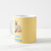 Mug Love Siamese Cats (Devant gauche)