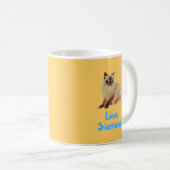 Mug Love Siamese Cats (Devant droit)