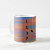 Mug LOVE Sienna Blue Yellow Sky (Devant gauche)