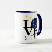 Mug LOVE Sitka Alaska 15oz (Devant droit)