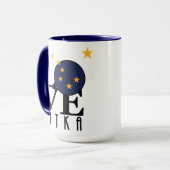 Mug LOVE Sitka Alaska 15oz (Devant gauche)