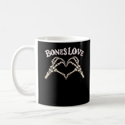 Mug Love Skeleton Hand Classic (Gauche)