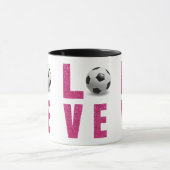 Mug Love Soccer (Centre)
