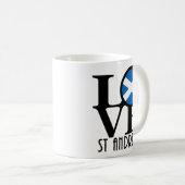 Mug LOVE St Andrews Écosse 11oz (Devant droit)