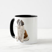 Mug Love St. Bernard Dogs tellement amusant Citation (Devant gauche)