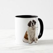 Mug Love St. Bernard Dogs tellement amusant Citation (Devant droit)