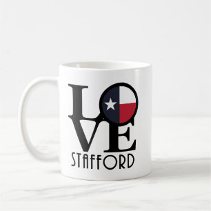 Mug LOVE Stafford Texas 11oz