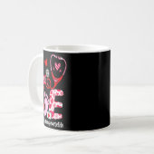 Mug Love Stethoscope Mother Baby Nurse Life Valentine  (Devant gauche)