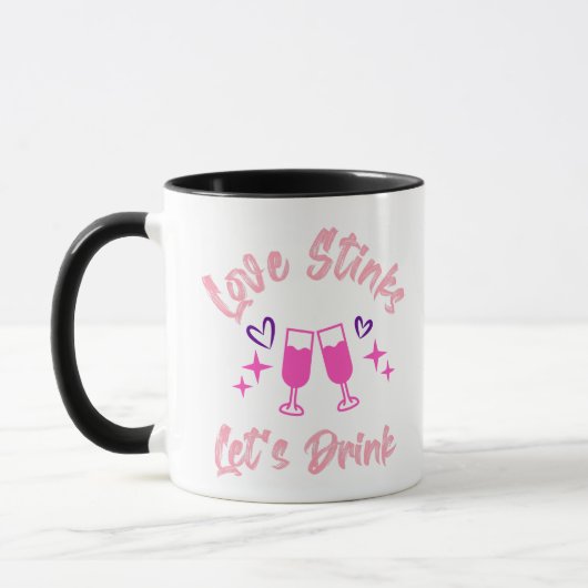 Mug Love Stinks Lets Drink (Gauche)