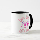 Mug Love Stinks Lets Drink (Devant droit)