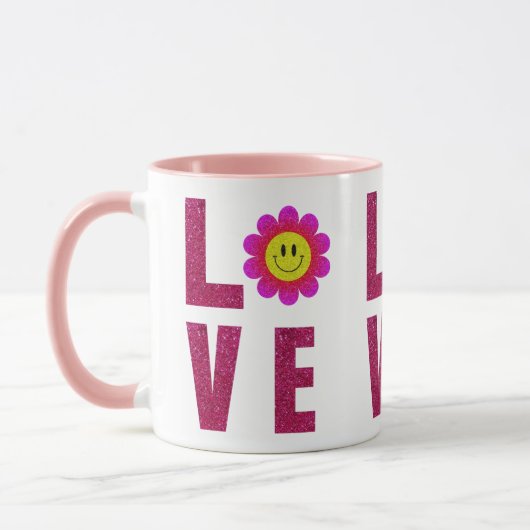 Mug Love Sunflower (Gauche)