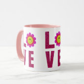 Mug Love Sunflower (Devant gauche)