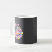 Mug Love Sunflower Hearts Candy Valentines Day Womens  (Devant gauche)
