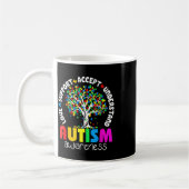 Mug Love Support Accepter Comprendre la Sensibilisatio (Gauche)