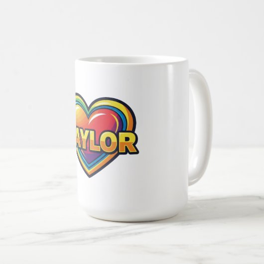 Mug Love Taylor (Devant droit)