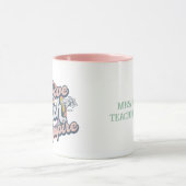 Mug Love Teach Inspire cadeau pour les enseignants (Centre)