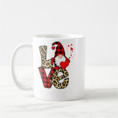 Mug Love Teacher Squad Gnome Hearts Valentines Gnome T (Gauche)