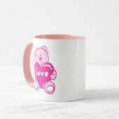 Mug Love Teddy Bear (Devant gauche)