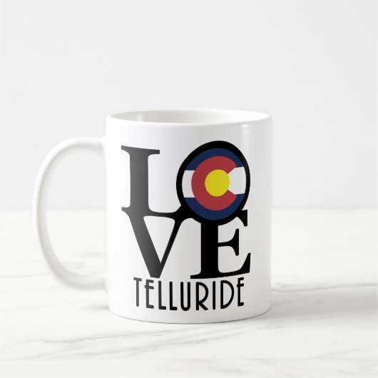 Mug LOVE Telluride 11oz (Gauche)