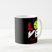 Mug Love tennis (Devant droit)