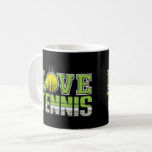 Mug Love Tennis (Devant gauche)