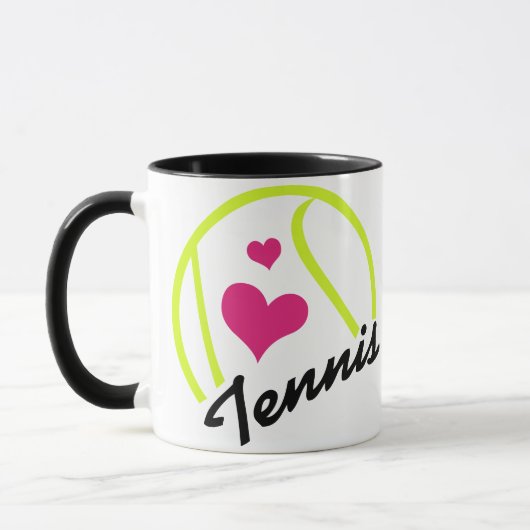 Mug Love Tennis (Gauche)