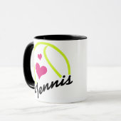 Mug Love Tennis (Devant gauche)