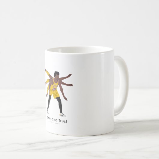 Mug Love & Trust Marcus Smart (Devant droit)