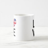 Mug Love - United Kingdom Flag (Centre)