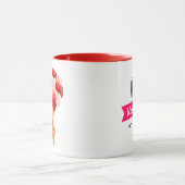 Mug Love Valentine Teddy Bear avec Ballons Café (Centre)