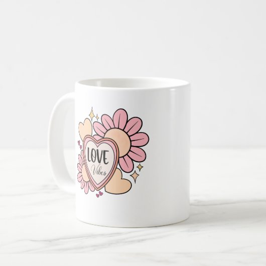 Mug Love Vibes (Devant gauche)