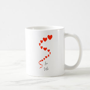 Mug "Love Vortex" : design des deux côtés