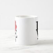 Mug LOVE Wailua Red Hibiscus 11oz (Centre)