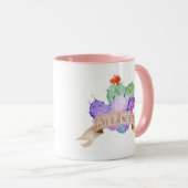 Mug Love Watercolor Cactus (Devant droit)