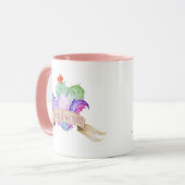 Mug Love Watercolor Cactus (Devant gauche)