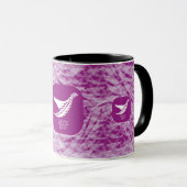 MUG LOVE WHITE BIRD BY MASANSER (Devant droit)