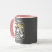 Mug Love Wins Photo Names Coeurs Valentine (Devant gauche)