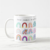 Mug Love Wins - Rainbows (Gauche)