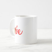 Mug Love With Heart Valentine Day Premium  (Devant gauche)