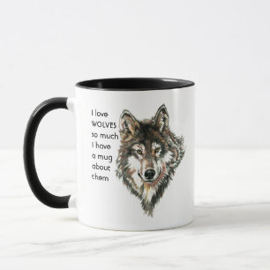 Mug Love WOLVES TEMPS I Fun Citation