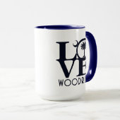 Mug LOVE Woodruff Caroline du Sud15oz (Devant droit)
